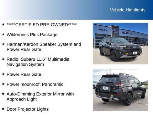 Used 2026 Subaru Forester Wilderness w/ Wilderness Plus Package AWD/4WD image 5