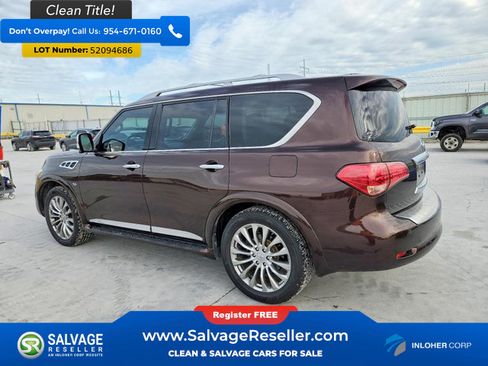 Used 2017 INFINITI QX80 2WD w/ Deluxe Technology Package image 3