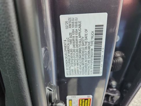 New 2026 Honda Ridgeline RTL image 35