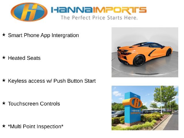 Used 2023 Chevrolet Corvette Stingray Premium Conv w/ Z51 Performance Package RWD image 15