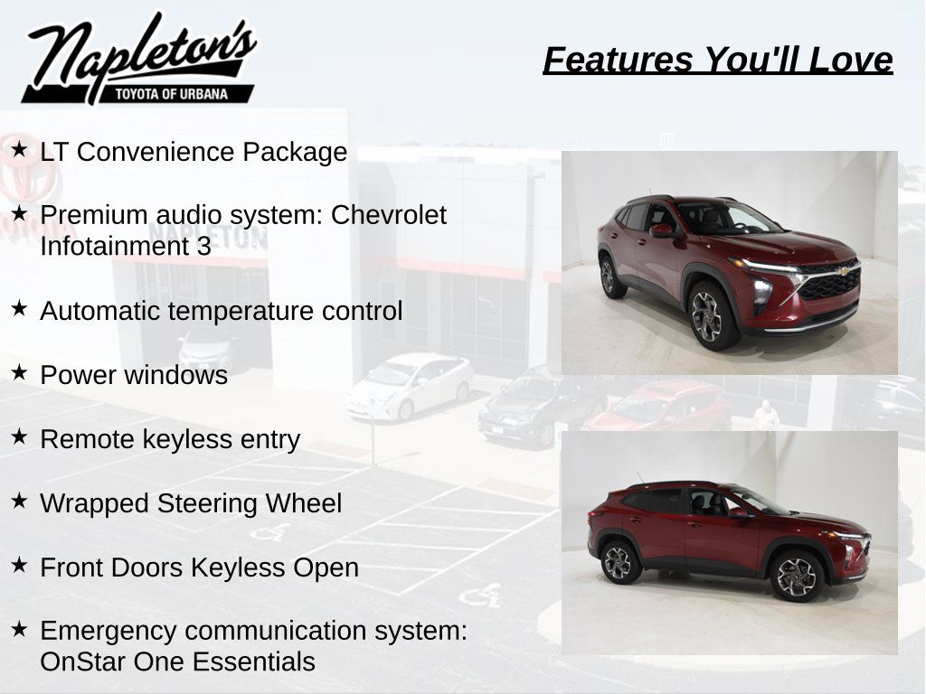 Used 2025 Chevrolet Trax LT w/ LT Convenience Package FWD image 6