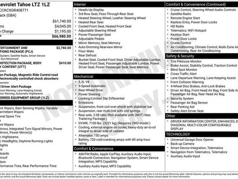 Used 2016 Chevrolet Tahoe LTZ image 14