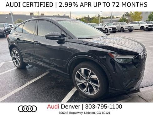 Used 2024 Audi Q4 e-tron Premium Plus w/ Premium Plus AWD/4WD image 2