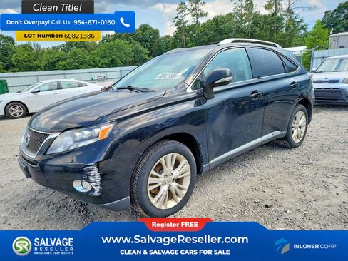 Used 2012 Lexus RX 450h AWD w/ Premium Pkg image 1