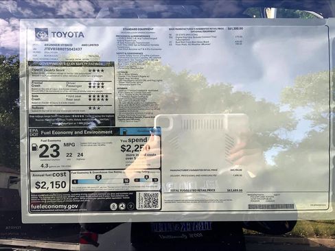 New 2026 Toyota 4Runner Limited AWD/4WD image 20
