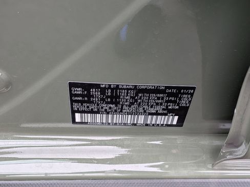 New 2026 Subaru Crosstrek 2.0i Premium image 27