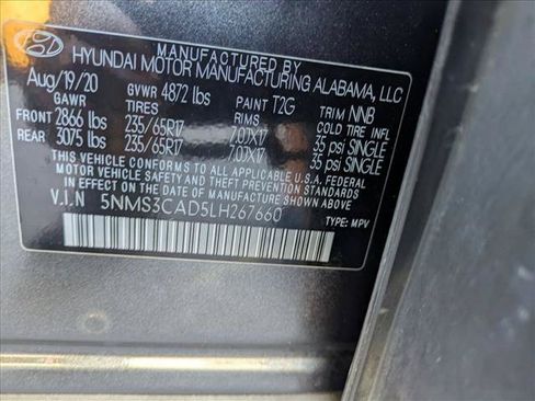 Used 2020 Hyundai Santa Fe SEL AWD/4WD image 15