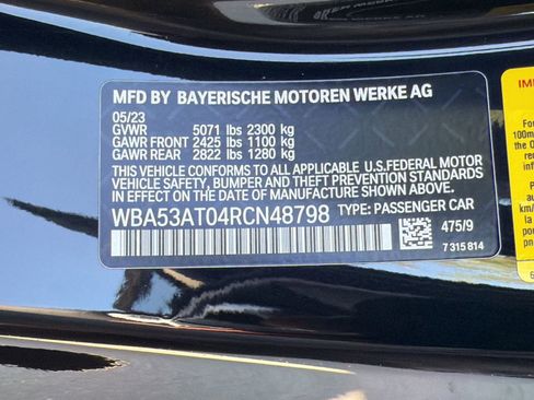 Used 2024 BMW M440i Convertible w/ Premium Package RWD image 18