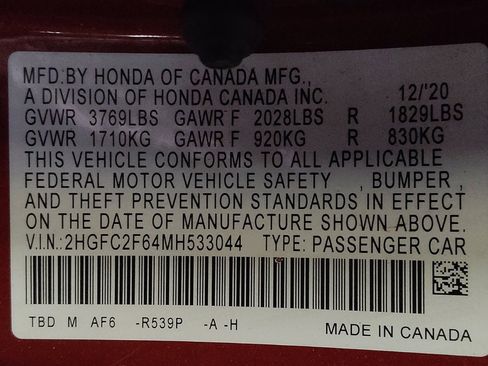 Used 2021 Honda Civic LX image 33