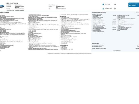 Used 2018 Ford F150 XL w/ Equipment Group 101A Mid image 9