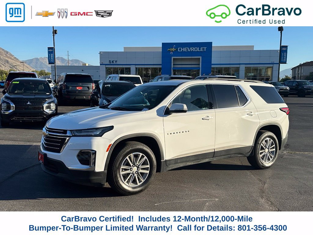 Certified 2022 Chevrolet Traverse LT AWD/4WD image 1