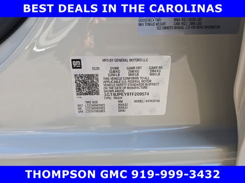 New 2026 GMC Sierra 2500 AT4 AWD/4WD image 38