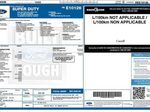 Used 2024 Ford F350 XL w/ XL Off-Road Package image 2