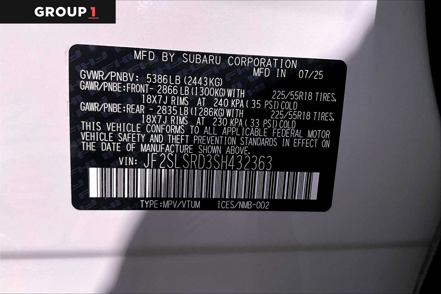 Certified 2025 Subaru Forester Limited AWD/4WD image 19
