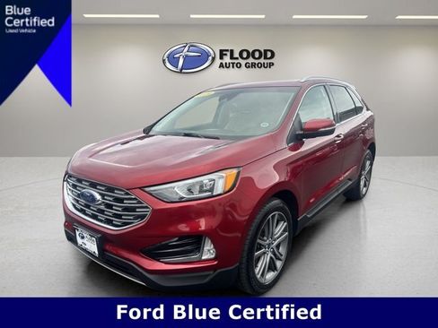 Certified 2019 Ford Edge Titanium w/ Cold Weather Package AWD/4WD image 3