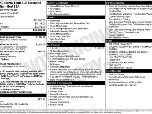 Certified 2026 GMC Sierra 1500 SLE w/ X31 Off-Road Package AWD/4WD image 5