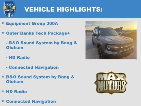 New 2025 Ford Bronco Sport Outer Banks w/ Outer Banks Tech Package+ image 5