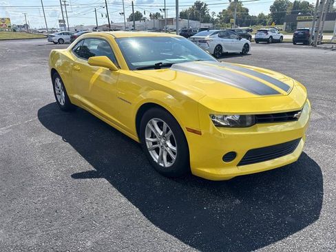 Used 2015 Chevrolet Camaro LS w/ Black Rally Stripe Package RWD image 4