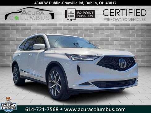 Certified 2024 Acura MDX SH-AWD w/ Technology Package image 1