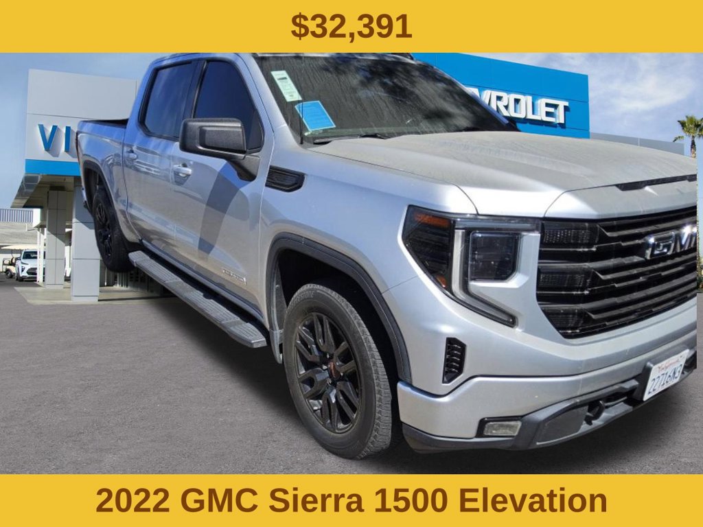 Used 2022 GMC Sierra 1500 Elevation w/ LPO, Elevation Black Package RWD image 2