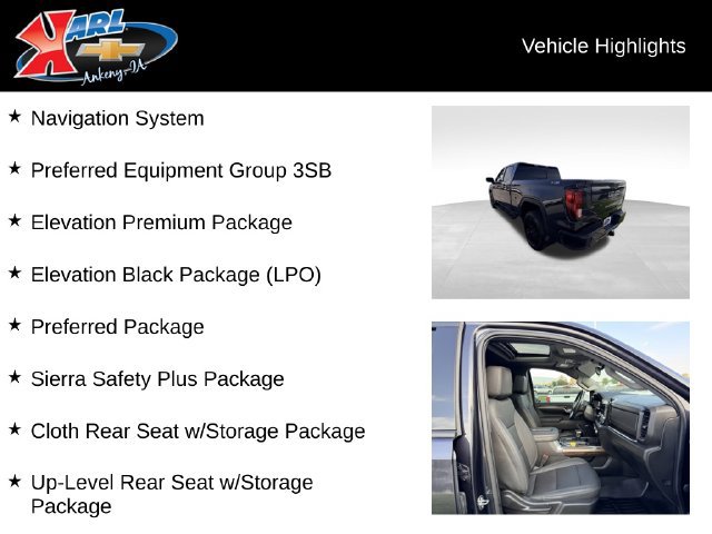 Certified 2022 GMC Sierra 1500 Elevation w/ Elevation Premium Package AWD/4WD image 2