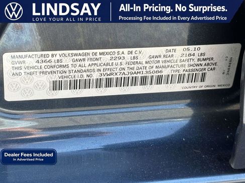 Used 2010 Volkswagen Jetta SE FWD image 26