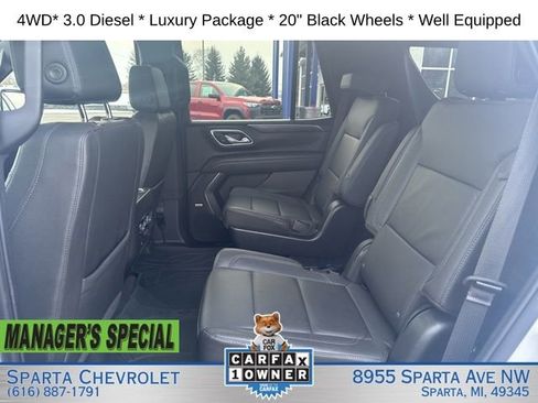 Used 2023 Chevrolet Tahoe LT w/ Luxury Package AWD/4WD image 20