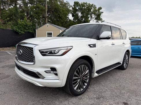 Used 2019 INFINITI QX80 Luxe w/ 22" Wheel Package RWD image 1