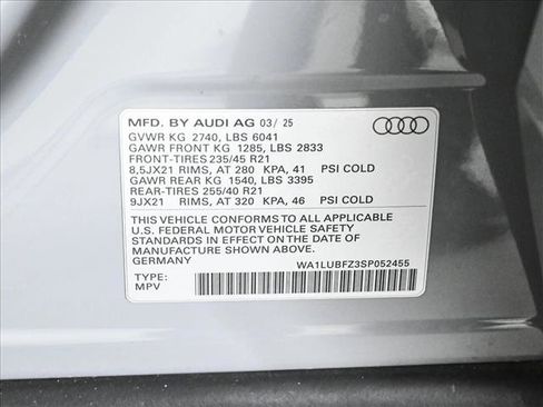 Certified 2025 Audi Q4 e-tron Premium Plus w/ Premium Plus image 26