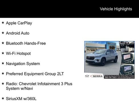 Certified 2023 Chevrolet Traverse RS w/ LPO, Floor Liner Package AWD/4WD image 4