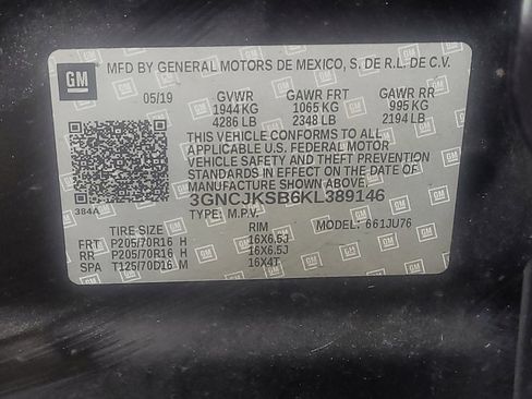 Used 2019 Chevrolet Trax LS w/ Tint and Cruise Package image 33