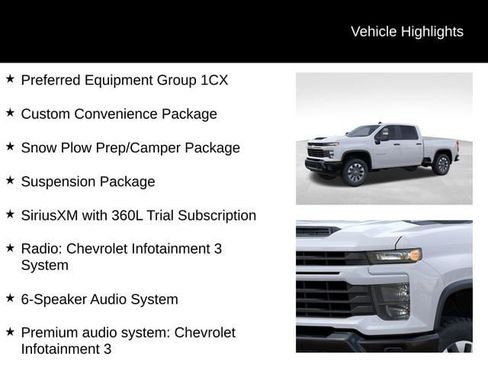 New 2026 Chevrolet Silverado 2500 Custom w/ Custom Convenience Package AWD/4WD image 27