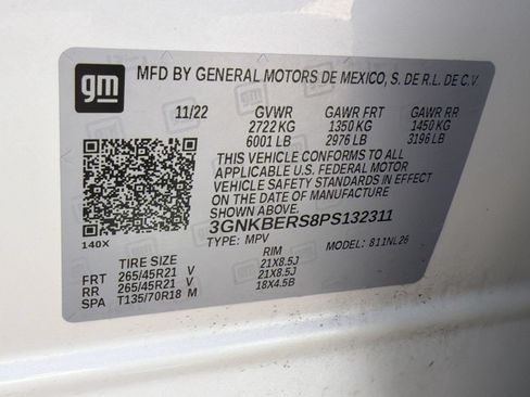 Certified 2023 Chevrolet Blazer RS w/ Driver Confidence II Package FWD image 24