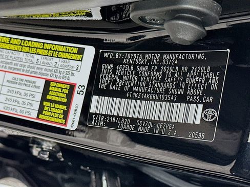 Used 2024 Toyota Camry XSE w/ Navigation Package image 33