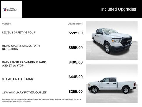 Used 2022 RAM 1500 Tradesman w/ Level 1 Safety Group RWD image 43