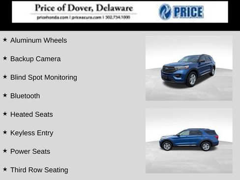 Used 2022 Ford Explorer XLT AWD/4WD image 2