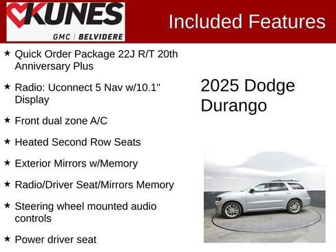 Used 2025 Dodge Durango R/T AWD/4WD image 2