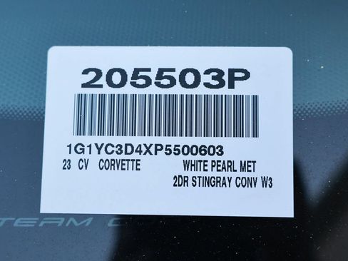 Used 2023 Chevrolet Corvette Stingray Premium Conv w/ Z51 Performance Package RWD image 39
