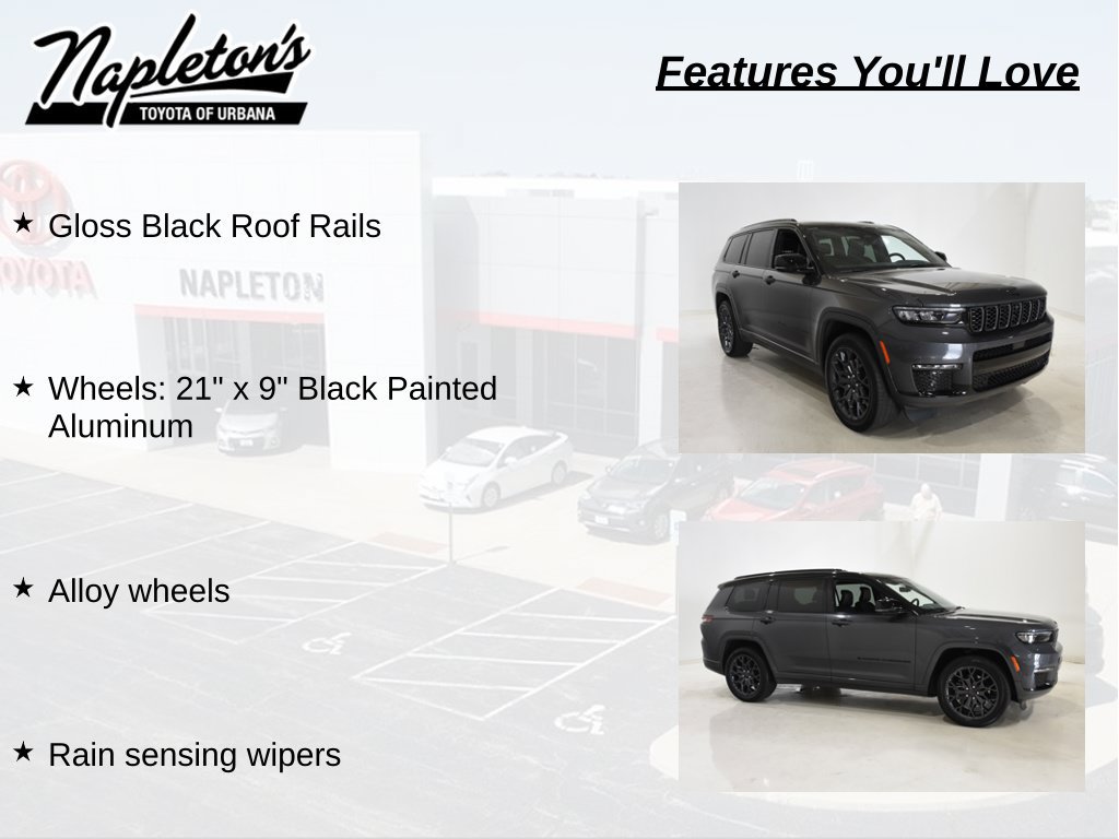 Used 2023 Jeep Grand Cherokee L Summit w/ Advanced Protech Group IV AWD/4WD image 34