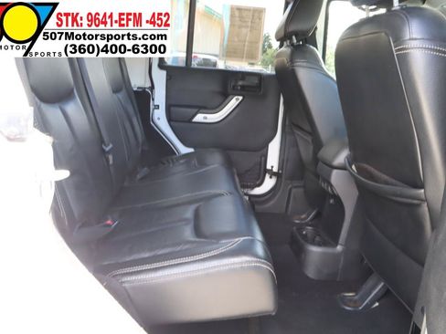 Used 2013 Jeep Wrangler Unlimited Sahara w/ Mopar Chrome Edition Group AWD/4WD image 16