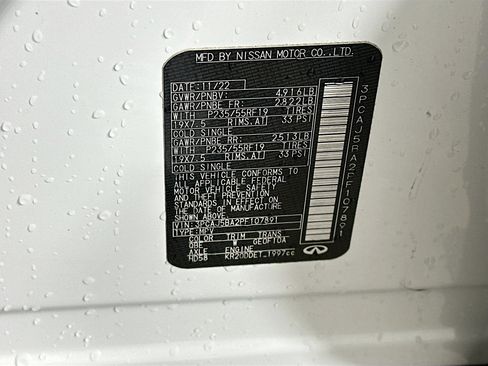 Used 2023 INFINITI QX50 Luxe image 12