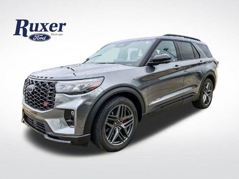 Certified 2025 Ford Explorer ST w/ Sun And Sound Package AWD/4WD image 1