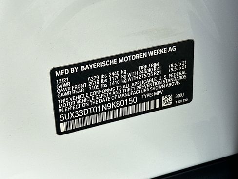 Used 2022 BMW X4 xDrive30i w/ Convenience Package AWD/4WD image 34