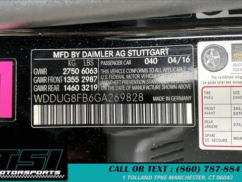Used 2016 Mercedes-Benz S 550 4MATIC Sedan image 33