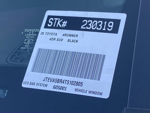 New 2026 Toyota 4Runner TRD Sport image 22