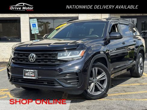 Used 2021 Volkswagen Atlas SE w/ Panoramic Sunroof Package AWD/4WD image 1