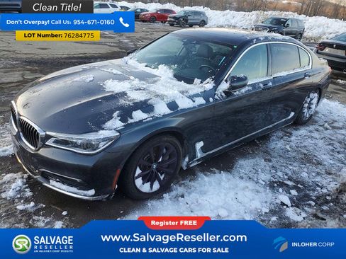 Used 2018 BMW 750i xDrive AWD/4WD image 1
