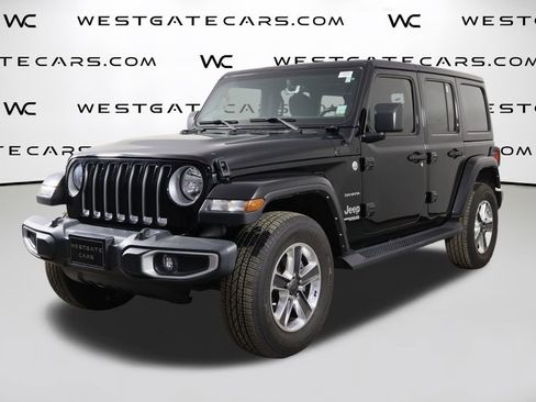 Used 2021 Jeep Wrangler Unlimited Sahara image 1