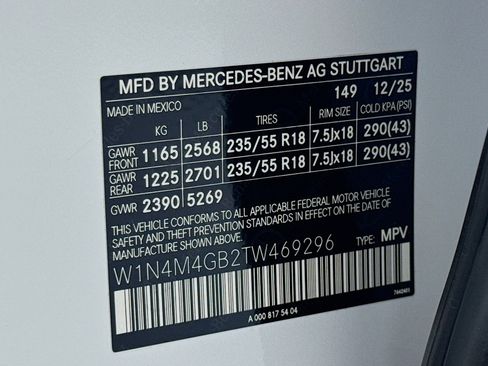 New 2026 Mercedes-Benz GLB 250 image 25