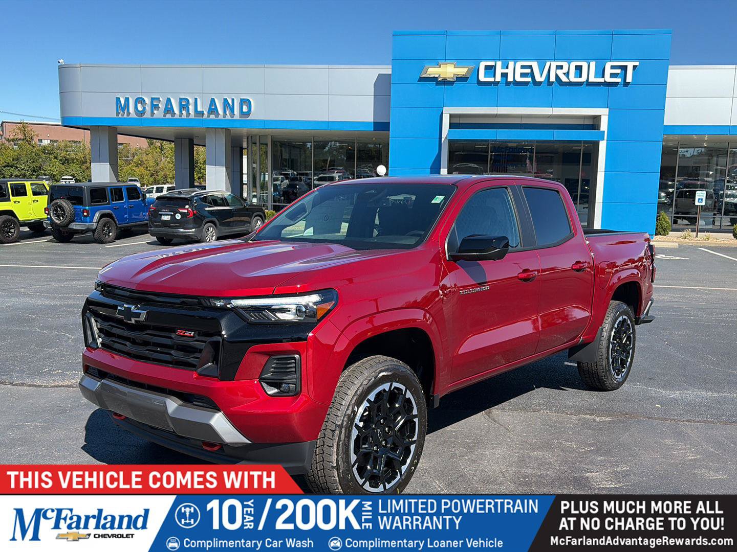 New 2026 Chevrolet Colorado Z71 w/ Technology Package AWD/4WD image 1